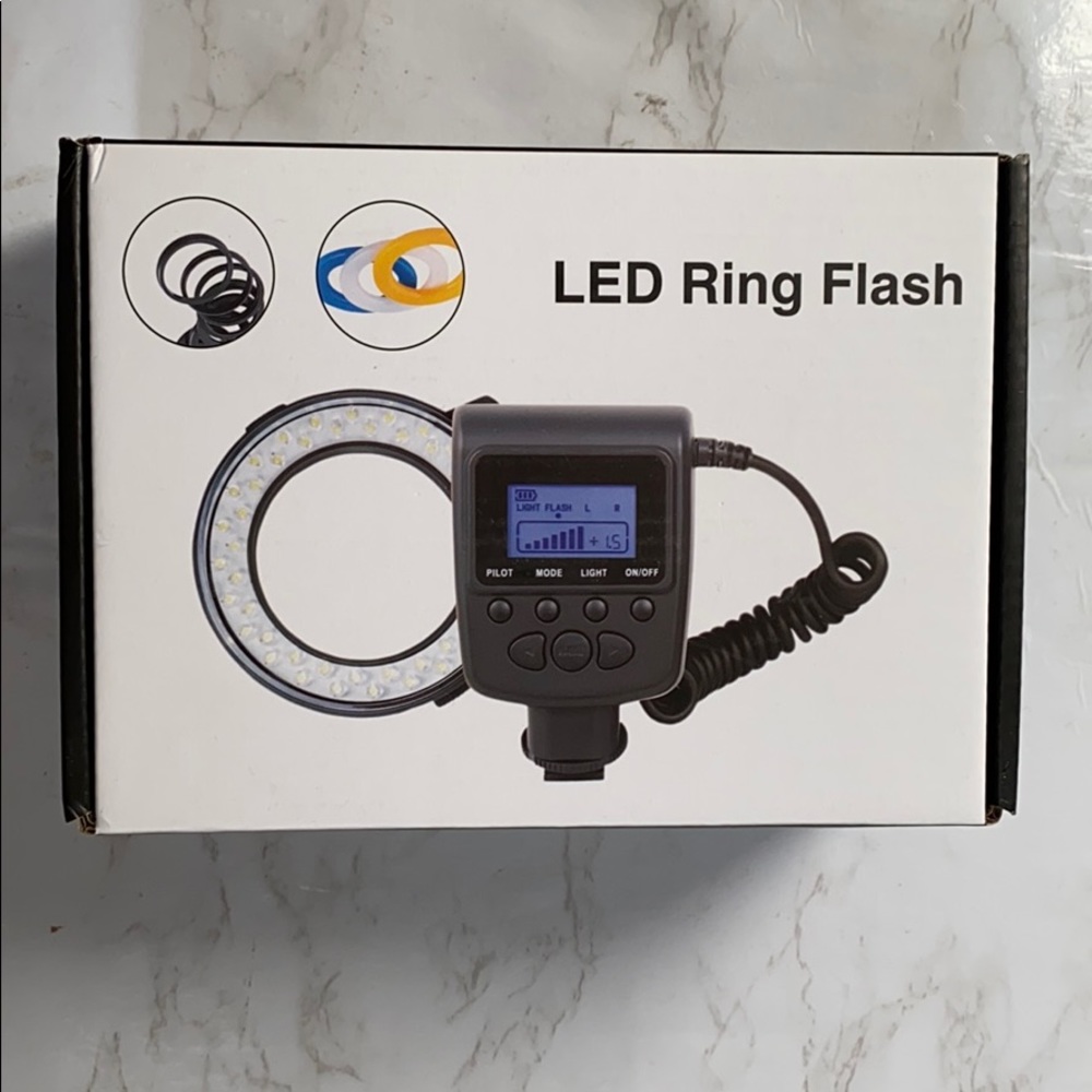 LED ring flash